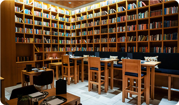 BMS college library facility