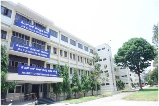 JSS College of Nursing Mysuru campus in 