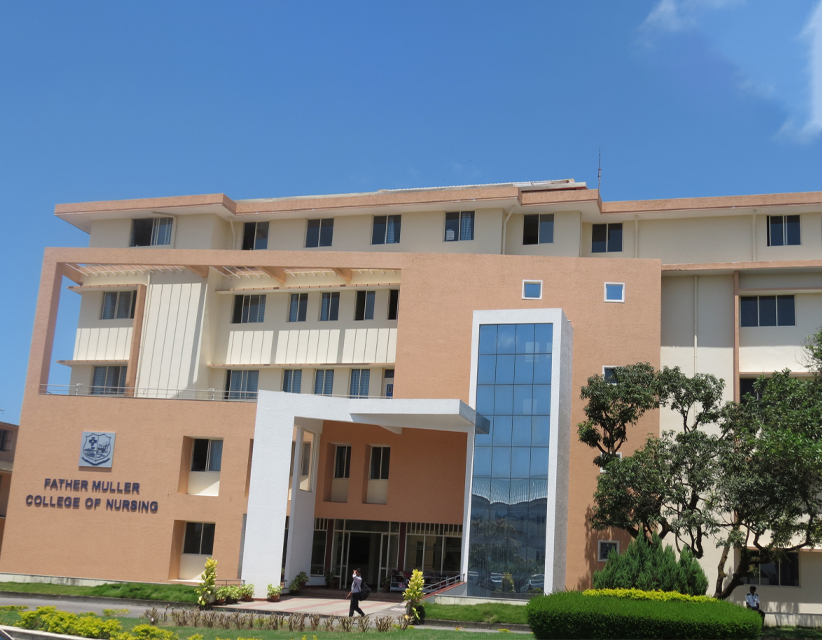 Father Muller College of Nursing Mangalore campus in 