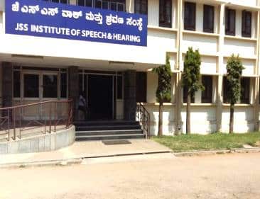 JSS Institute of Speech and Hearing campus in 
