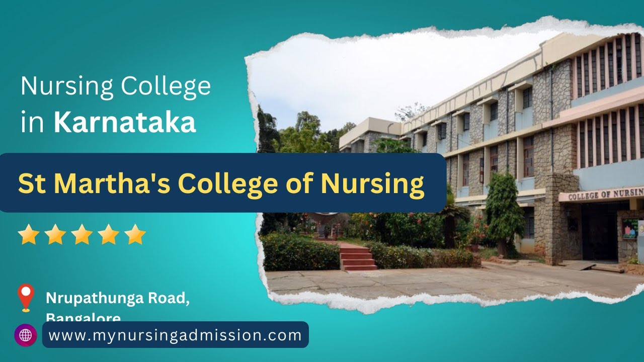 St. Martha's Nursing College Bangalore campus photo