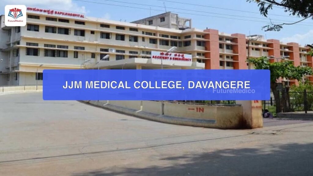 JJM Medical College Davangere campus in 