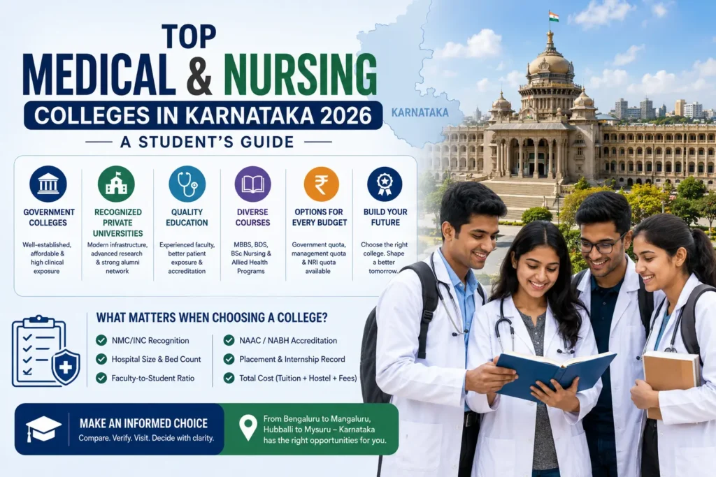 Top Medical and Nursing Colleges in Karnataka 2026: A Student’s Guide