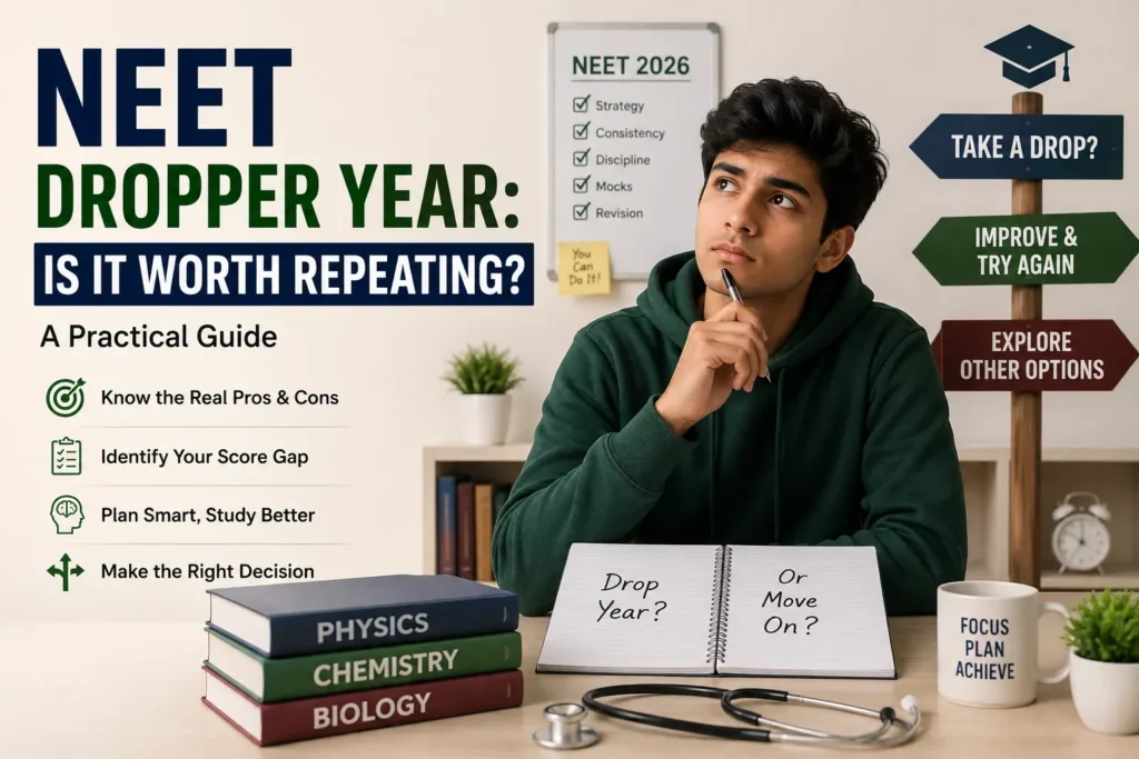 NEET Dropper Year: Is It Worth Repeating? A Practical Guide